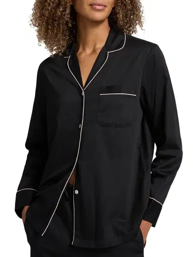 Papinelle Women's Zoe Camp Collar Cotton-Sateen Pajamas | Thumbnail 6 Papinelle Women's Zoe Camp Collar Cotton-Sateen Pajamas | Thumbnail 6