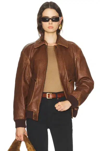 Saint Laurent Leather Jacket | Thumbnail 1 Saint Laurent Leather Jacket | Thumbnail 1