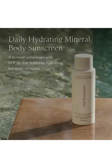Oak Essentials Daily Hydrating Mineral Body Sunscreen SPF 30 | Thumbnail 5 Oak Essentials Daily Hydrating Mineral Body Sunscreen SPF 30 | Thumbnail 5