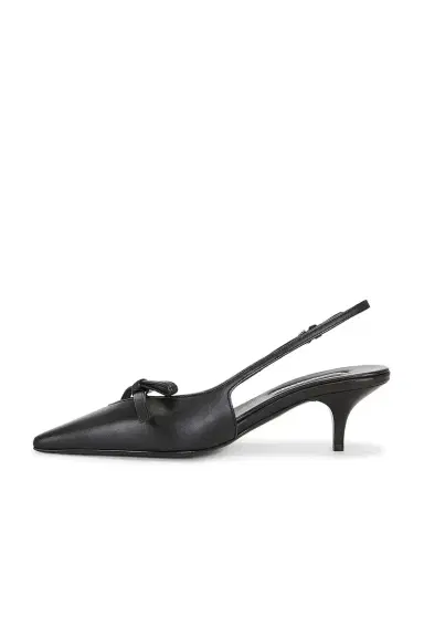 Miu Miu Nappa Bow Slingback Pump | Thumbnail 5 Miu Miu Nappa Bow Slingback Pump | Thumbnail 5
