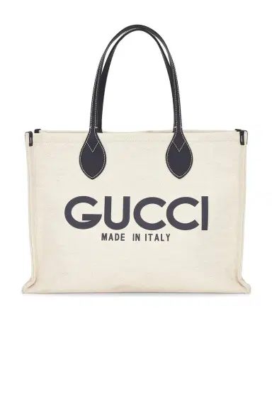 Gucci Logo Tote Bag | Thumbnail 3 Gucci Logo Tote Bag | Thumbnail 3