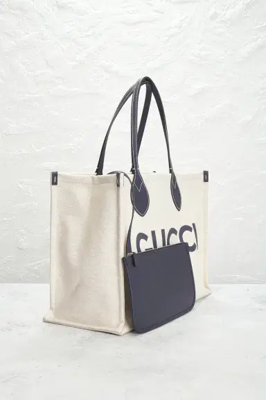 Gucci Logo Tote Bag | Thumbnail 6 Gucci Logo Tote Bag | Thumbnail 6