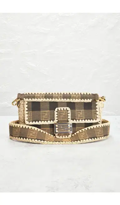 Fendi Pequin Baguette Shoulder Bag | Thumbnail 2 Fendi Pequin Baguette Shoulder Bag | Thumbnail 2