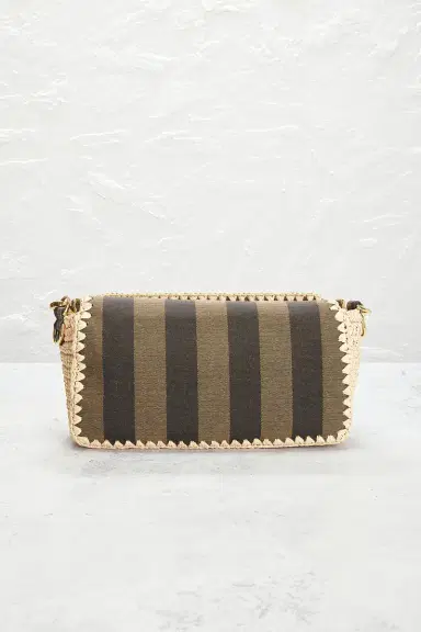 Fendi Pequin Baguette Shoulder Bag | Thumbnail 5 Fendi Pequin Baguette Shoulder Bag | Thumbnail 5
