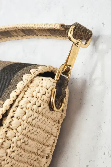 Fendi Pequin Baguette Shoulder Bag | Thumbnail 10 Fendi Pequin Baguette Shoulder Bag | Thumbnail 10