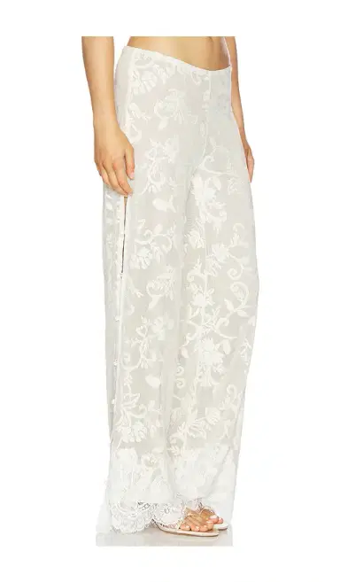 Yellow The Label Lottie Lace Pant | Thumbnail 2 Yellow The Label Lottie Lace Pant | Thumbnail 2