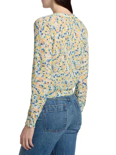 Ulla Johnson Women's Vivienne Floral Cotton-Blend Cardigan | Thumbnail 5 Ulla Johnson Women's Vivienne Floral Cotton-Blend Cardigan | Thumbnail 5