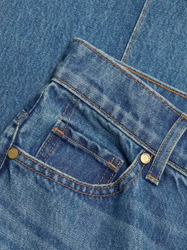 Ulla Johnson Women's Genevieve Whiskered Jeans - Danube - Size 32 | Thumbnail 7 Ulla Johnson Women's Genevieve Whiskered Jeans - Danube - Size 32 | Thumbnail 7