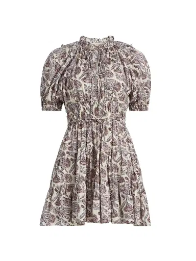 Ulla Johnson Women's Soffia Printed Minidress | Thumbnail 1 Ulla Johnson Women's Soffia Printed Minidress | Thumbnail 1