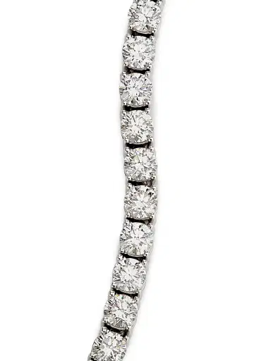 Saks Fifth Avenue Diamonds Women's 18K White Gold & 6.48 TCW Diamond Tennis Bracelet - White Gold | Thumbnail 4 Saks Fifth Avenue Diamonds Women's 18K White Gold & 6.48 TCW Diamond Tennis Bracelet - White Gold | Thumbnail 4