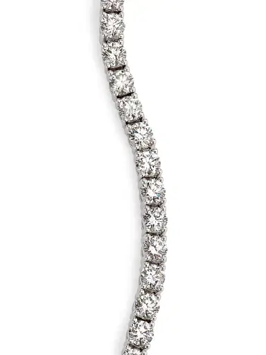 Saks Fifth Avenue Diamonds Women's 18K White Gold & 4.48 TCW Diamond Tennis Bracelet - White Gold | Thumbnail 4 Saks Fifth Avenue Diamonds Women's 18K White Gold & 4.48 TCW Diamond Tennis Bracelet - White Gold | Thumbnail 4
