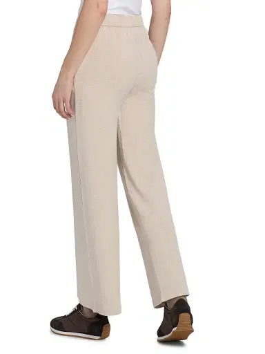 Majestic Filatures Women's French Terry Pants - Ecru Chine | Thumbnail 5 Majestic Filatures Women's French Terry Pants - Ecru Chine | Thumbnail 5