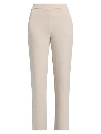 Majestic Filatures Women's French Terry Pants - Ecru Chine | Thumbnail 1 Majestic Filatures Women's French Terry Pants - Ecru Chine | Thumbnail 1