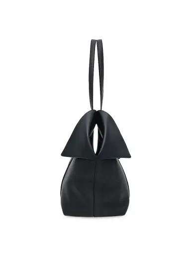 Ferragamo Women's Large Scarf Leather Top Handle Bag - Nero | Thumbnail 3 Ferragamo Women's Large Scarf Leather Top Handle Bag - Nero | Thumbnail 3