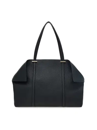 Ferragamo Women's Large Scarf Leather Top Handle Bag - Nero | Thumbnail 4 Ferragamo Women's Large Scarf Leather Top Handle Bag - Nero | Thumbnail 4