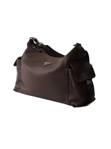 Prada Men's Explore Leather Shoulder Bag - Brown | Thumbnail 2 Prada Men's Explore Leather Shoulder Bag - Brown | Thumbnail 2