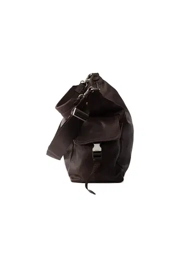 Prada Men's Explore Leather Shoulder Bag - Brown | Thumbnail 5 Prada Men's Explore Leather Shoulder Bag - Brown | Thumbnail 5