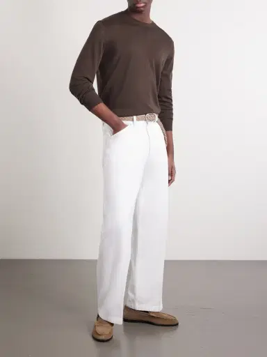 Slowear Cotton and Silk-Blend Sweater - Men | Thumbnail 2 Slowear Cotton and Silk-Blend Sweater - Men | Thumbnail 2