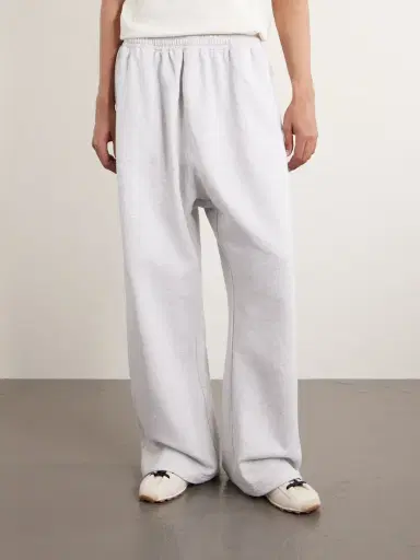 Acne Studios Prowser Oversized Wide-Leg Cotton-Blend Jersey Sweatpants - Men | Thumbnail 3 Acne Studios Prowser Oversized Wide-Leg Cotton-Blend Jersey Sweatpants - Men | Thumbnail 3
