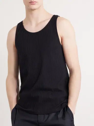 A Kind Of Guise Tomaso Ribbed Stretch-Cotton Jersey Tank Top - Men | Thumbnail 3 A Kind Of Guise Tomaso Ribbed Stretch-Cotton Jersey Tank Top - Men | Thumbnail 3