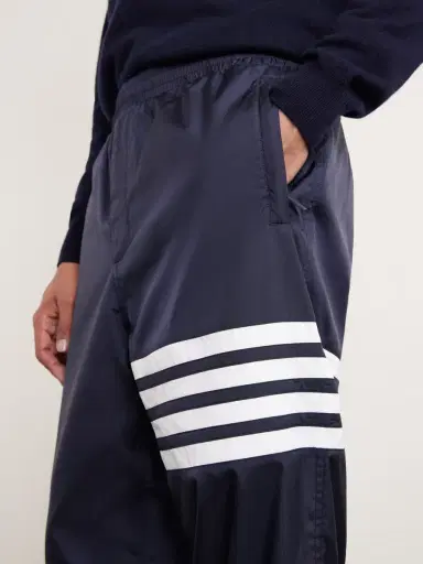 Thom Browne Tapered Striped Ripstop Sweatpants - Men | Thumbnail 5 Thom Browne Tapered Striped Ripstop Sweatpants - Men | Thumbnail 5