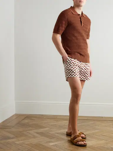 Frescobol Carioca Vidal Open-Knit Cotton Polo Shirt - Men | Thumbnail 2 Frescobol Carioca Vidal Open-Knit Cotton Polo Shirt - Men | Thumbnail 2