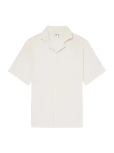 FEDELI Camp-Collar Cotton-Terry Shirt - Men | Thumbnail 1 FEDELI Camp-Collar Cotton-Terry Shirt - Men | Thumbnail 1