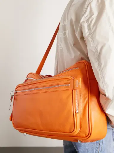 Acne Studios Camero Embellished Textured-Leather Shoulder Bag - Men | Thumbnail 5 Acne Studios Camero Embellished Textured-Leather Shoulder Bag - Men | Thumbnail 5