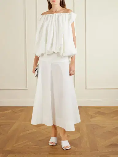 Jacquemus The Lavande Stretch Cotton-blend Voile Blouse | Thumbnail 2 Jacquemus The Lavande Stretch Cotton-blend Voile Blouse | Thumbnail 2