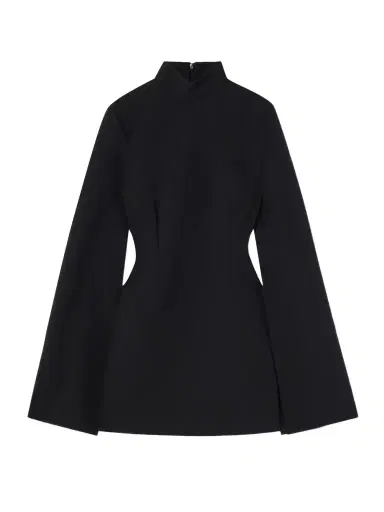 Solace London Laurel Crepe Mock-neck Mini Dress | Thumbnail 1 Solace London Laurel Crepe Mock-neck Mini Dress | Thumbnail 1