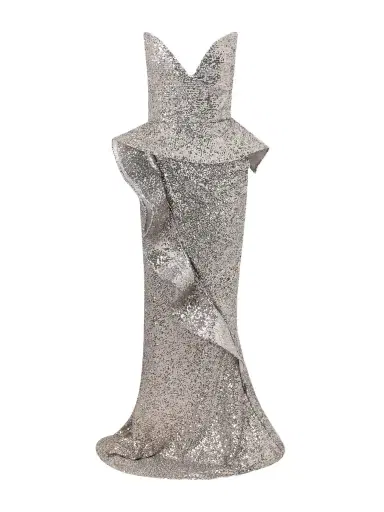 Maticevski Glorious Strapless Sequined Crepe Gown | Thumbnail 1 Maticevski Glorious Strapless Sequined Crepe Gown | Thumbnail 1