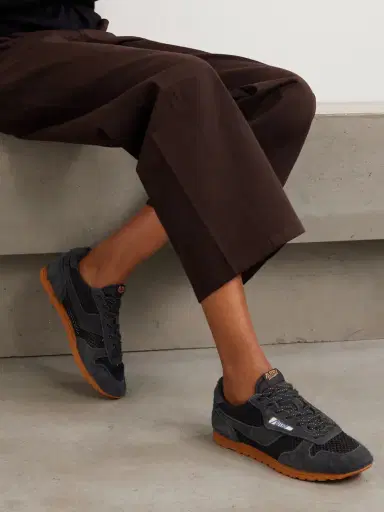 Autry Windspin Suede-trimmed Mesh Sneakers | Thumbnail 2 Autry Windspin Suede-trimmed Mesh Sneakers | Thumbnail 2