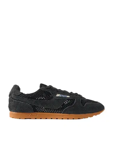 Autry Windspin Suede-trimmed Mesh Sneakers | Thumbnail 1 Autry Windspin Suede-trimmed Mesh Sneakers | Thumbnail 1