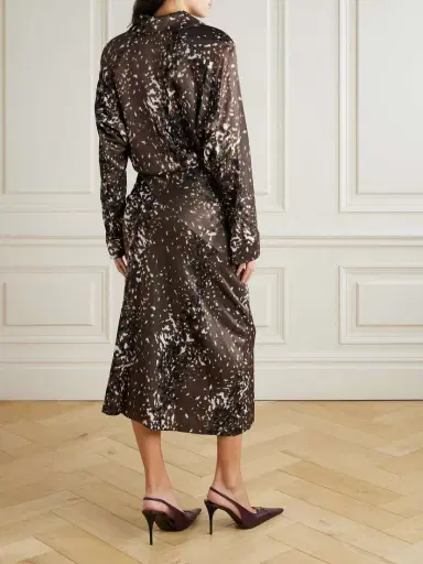Tory Burch Jacquard Midi Dress | Thumbnail 3 Tory Burch Jacquard Midi Dress | Thumbnail 3