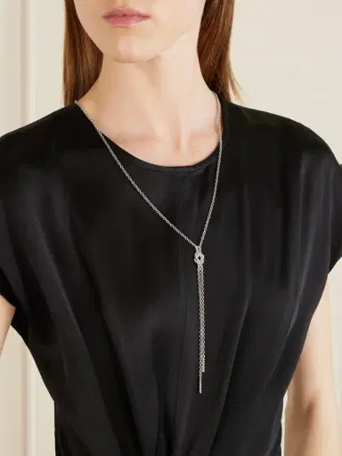 TOTEME Rhodium-plated Necklace | Thumbnail 2 TOTEME Rhodium-plated Necklace | Thumbnail 2
