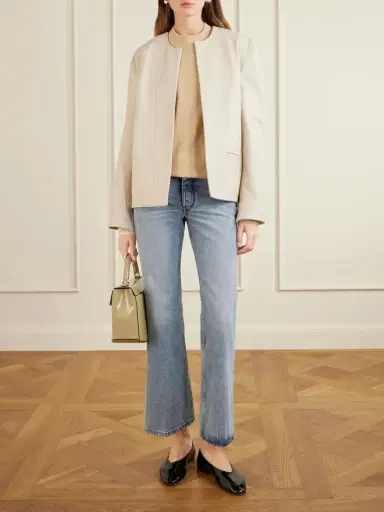 TOTEME Kick Organic Flared Jeans | Thumbnail 2 TOTEME Kick Organic Flared Jeans | Thumbnail 2
