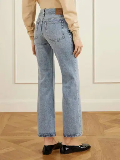 TOTEME Kick Organic Flared Jeans | Thumbnail 4 TOTEME Kick Organic Flared Jeans | Thumbnail 4