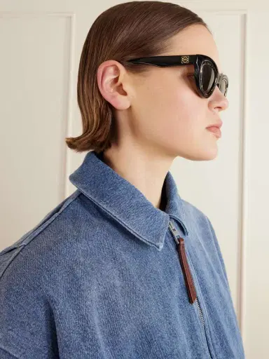 Loewe Anagram Cat-eye Acetate Sunglasses | Thumbnail 5 Loewe Anagram Cat-eye Acetate Sunglasses | Thumbnail 5