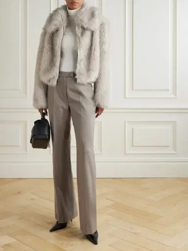 The Frankie Shop Hope Plush Jacket | Thumbnail 2 The Frankie Shop Hope Plush Jacket | Thumbnail 2