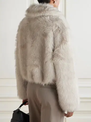 The Frankie Shop Hope Plush Jacket | Thumbnail 4 The Frankie Shop Hope Plush Jacket | Thumbnail 4