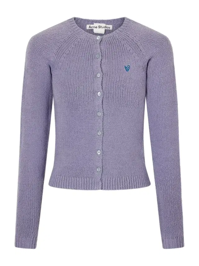 Embroidered Organic Cotton-blend Cardigan Embroidered Organic Cotton-blend Cardigan