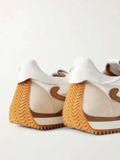 Loewe Flow Runner 2.0 Leather-trimmed Shell And Suede Sneakers | Thumbnail 5 Loewe Flow Runner 2.0 Leather-trimmed Shell And Suede Sneakers | Thumbnail 5