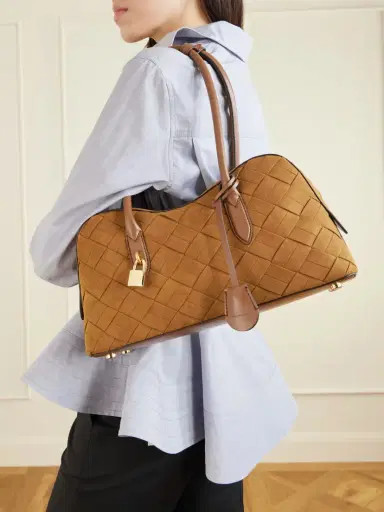 Stella McCartney Ryder Medium Woven Shoulder Bag | Thumbnail 3 Stella McCartney Ryder Medium Woven Shoulder Bag | Thumbnail 3
