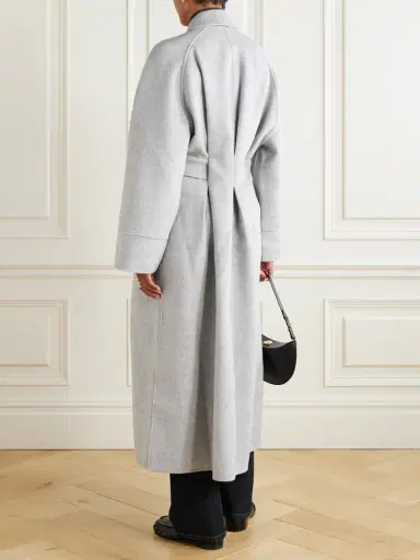 Tove Yoonmi Belted Brushed Wool-blend Coat | Thumbnail 4 Tove Yoonmi Belted Brushed Wool-blend Coat | Thumbnail 4