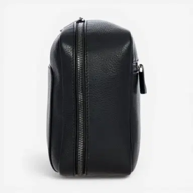 Porsche Design Porsche Design by Bric's Roadster L Black Leather Washbag by The Solist | Thumbnail 4 Porsche Design Porsche Design by Bric's Roadster L Black Leather Washbag by The Solist | Thumbnail 4