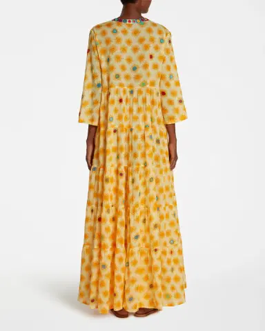 Emporio Sirenuse Alba Caftan in Smile | Thumbnail 4 Emporio Sirenuse Alba Caftan in Smile | Thumbnail 4