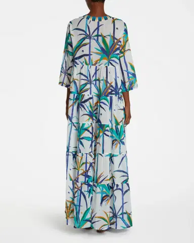 Emporio Sirenuse Alba Caftan in Tropical Sunset | Thumbnail 3 Emporio Sirenuse Alba Caftan in Tropical Sunset | Thumbnail 3