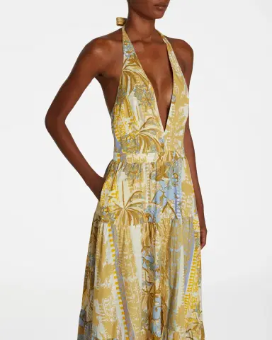 Emporio Sirenuse Colette Dress in Desert Blossom | Thumbnail 2 Emporio Sirenuse Colette Dress in Desert Blossom | Thumbnail 2