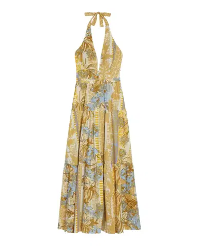 Emporio Sirenuse Colette Dress in Desert Blossom | Thumbnail 1 Emporio Sirenuse Colette Dress in Desert Blossom | Thumbnail 1