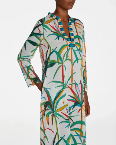 Emporio Sirenuse Giada Caftan in Tropical Sunset | Thumbnail 4 Emporio Sirenuse Giada Caftan in Tropical Sunset | Thumbnail 4